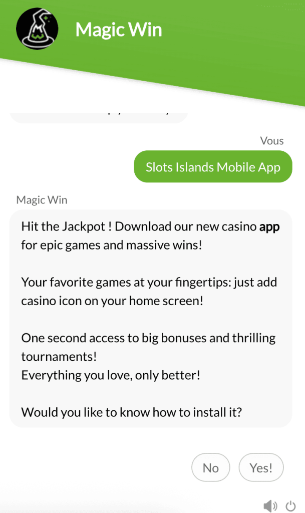 service clients magic win
